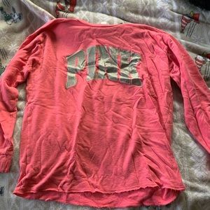 PINK Crewneck in Pink